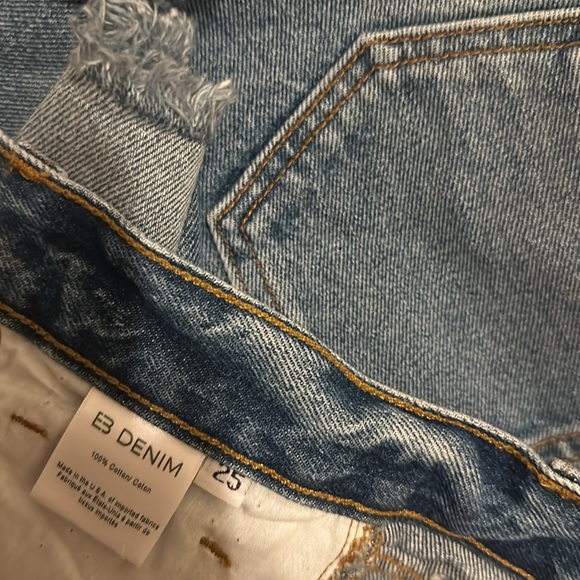 EB Denim Cutoff Jean Shorts - Picture 4 of 4